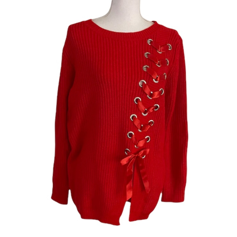 ❤️HOST PICK❤️ Festive Red Sweater-2XL***